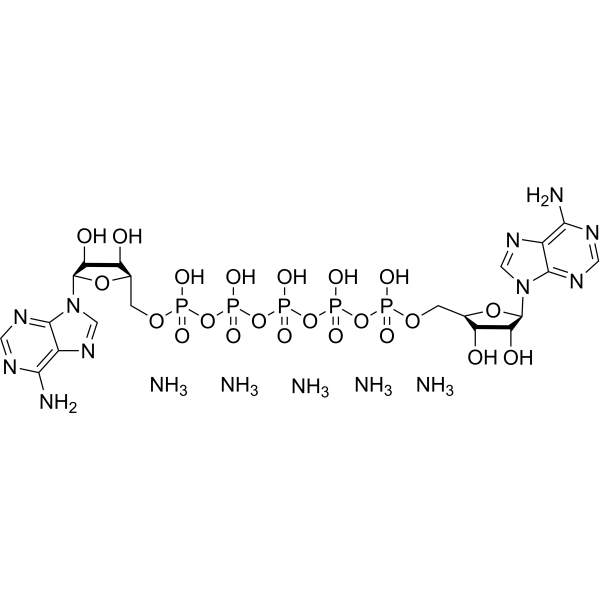 Diadenosine pentaphosphate pentaammonium 102783-61-9